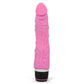 Seven Creations Silicone Classic Thin Veined 033 Vibrator - MULTIPLE COLOURS
