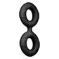 Forto F-81: Double Ring (Liquid Silicone) Cock & Ball Ring 44mm/47mm/51mm