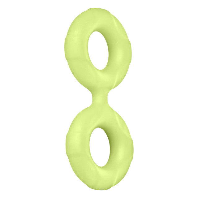 Forto F-81: Double Ring (Liquid Silicone) Cock & Ball Ring 44mm/47mm/51mm
