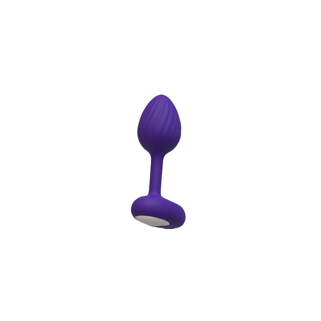 Luv Inc Luv Vibrating Plug Purple Size S/M/L