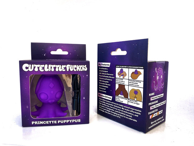 Cute Little Fuckers Princette Puppypus Clitoral Stimulator or Vibrating Butt Plug