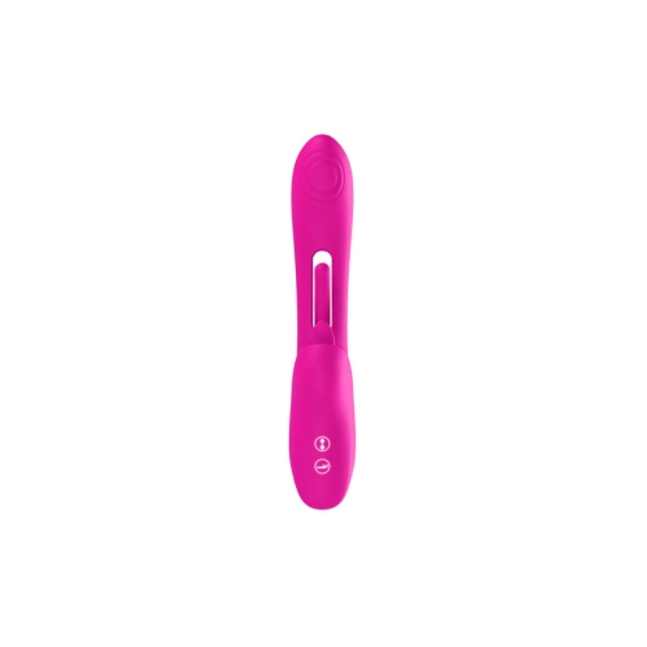 Luv Inc Tr46: Tapping Tongue Rabbit Vibrator - Pink