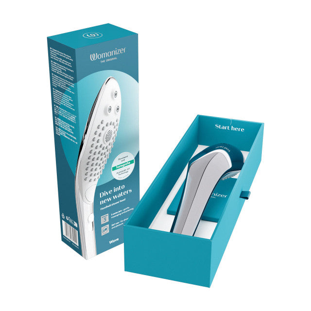 Womanizer Wave - 2-in-1 Showerhead and Water Massage Clitoral Stimulator