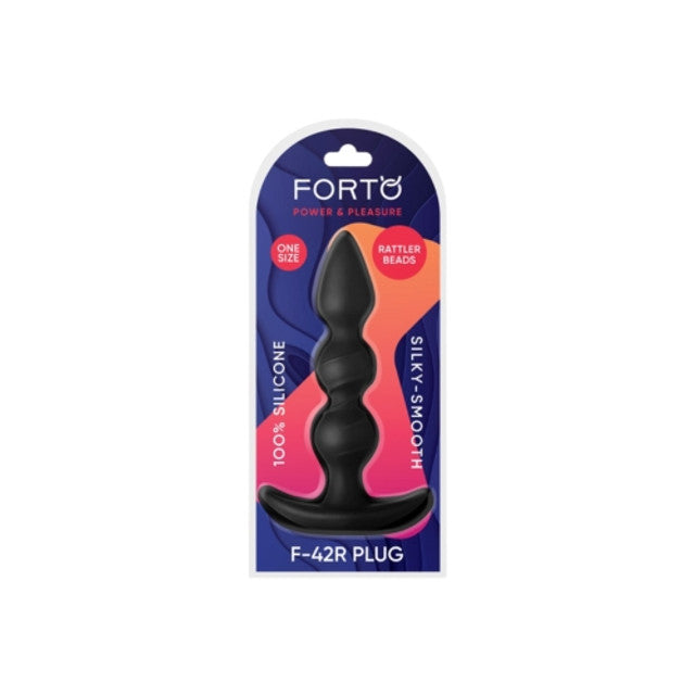 Forto F-42R: Rattler Spiral Beads Butt Plug