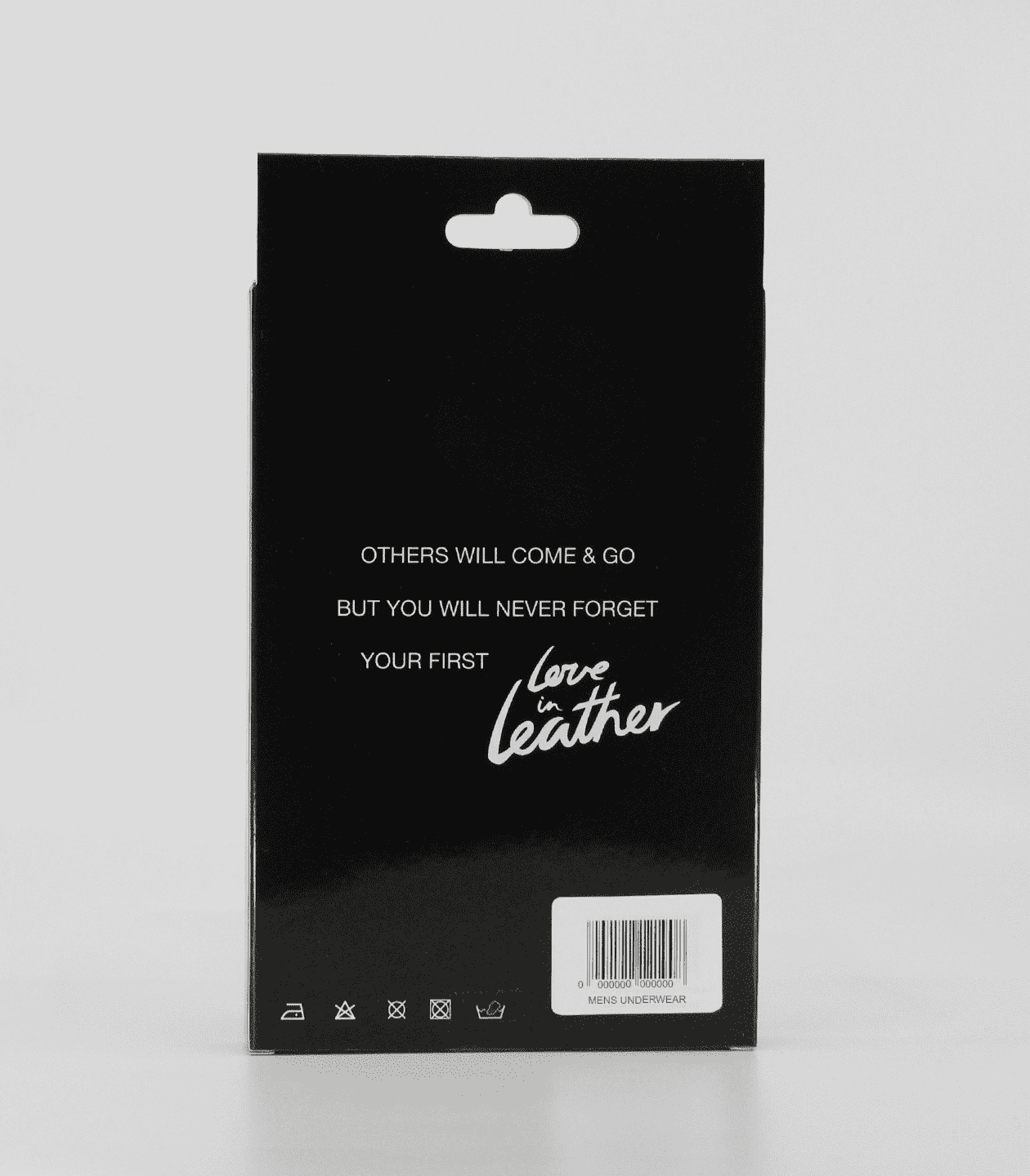 Love In Leather Plain Mens Lycra G-String Size S/M or L/XL - MULTIPLE COLOURS