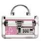 Lockable Mini Vibrator Sex Toy Storage Case Pink - 13.5cm x 7cm x 5cm