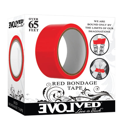 Evolved Red Bondage Tape - 20 metre length