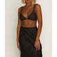 Muse Lingerie Stylish Diamante Studded Mesh Dress D001 One Size
