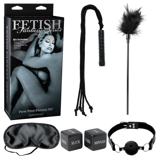 Pipedream Fetish Fantasy Series Limited Edition First Time Fantasy Kit -  5 Piece Set