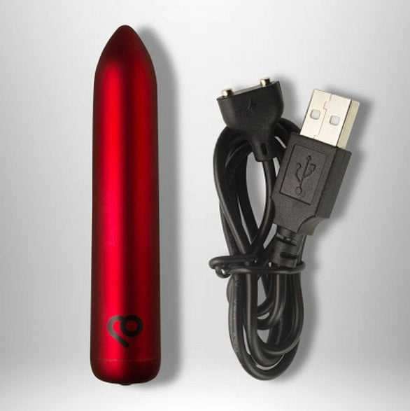 Rocks Off Poppy Red Rechargeable Bullet Vibrator