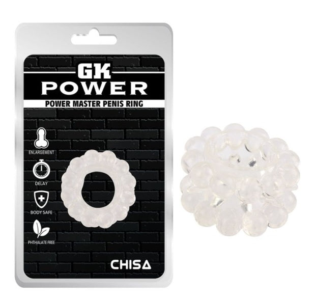 CHISA GK Power Power Master Ring Clear