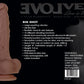 Evolved Big Shot - Brown 20.3cm (8") Squirting Dildo Vibrator