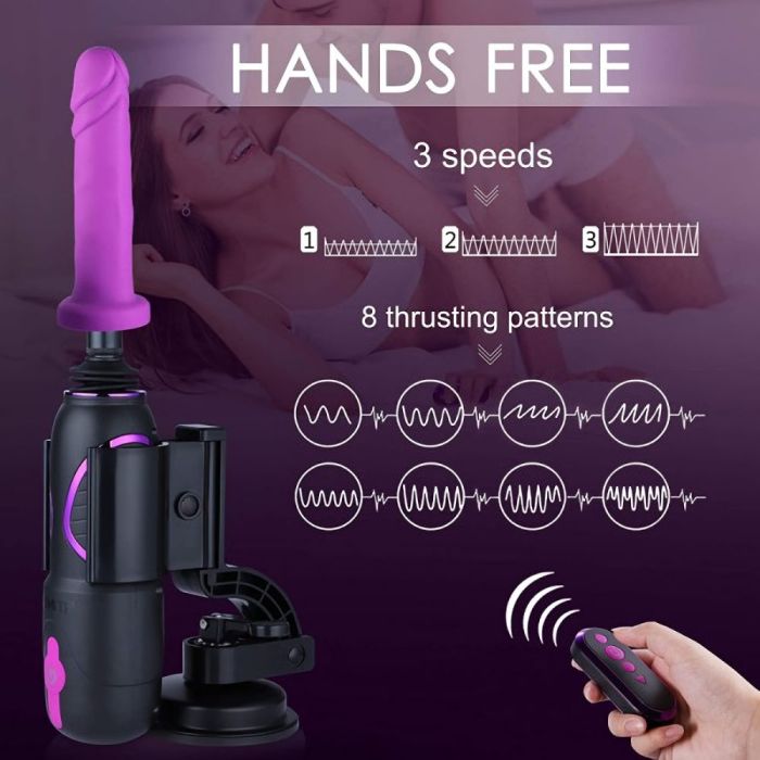 HiSmith - Traveler Pro 3.0 Portable Sex Machine (Remote and App)