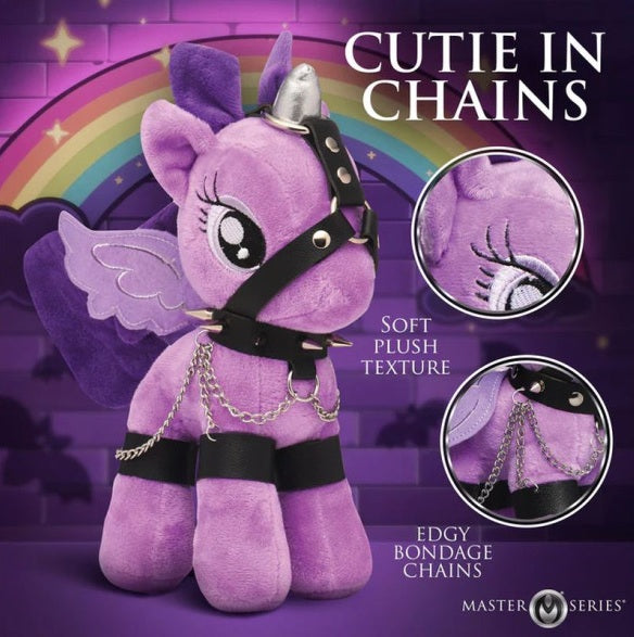 Master Series Raven Plum Bondage Pony