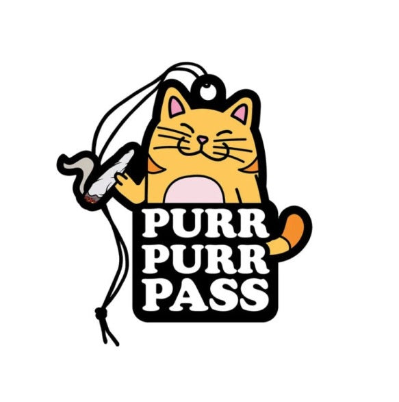 Wood Rocket Purr Purr Pass Air Freshener