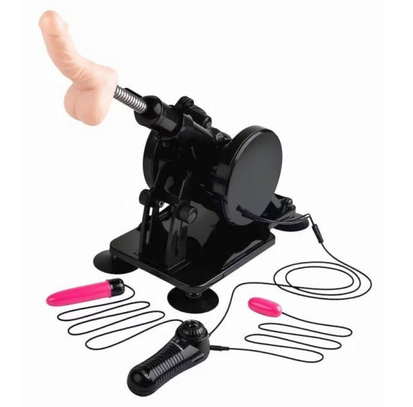 MixJoy Cannon Sex Machine with Wired Remote and Accessories