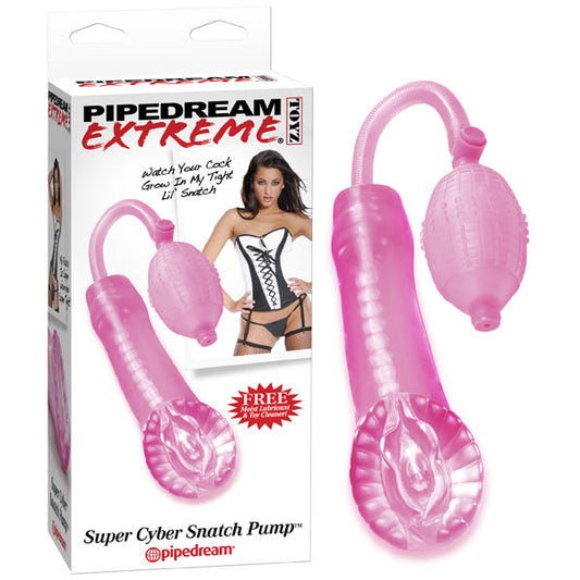 Pipedream PDX  Extreme Toyz Super Cyber Snatch Masturbator Pump