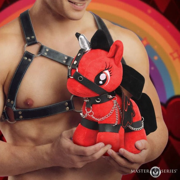 Master Series Scarlet Chainheart Bondage Pony