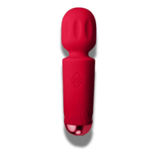 Rocks Off Rechargeable Mini Wand - Azalea Red