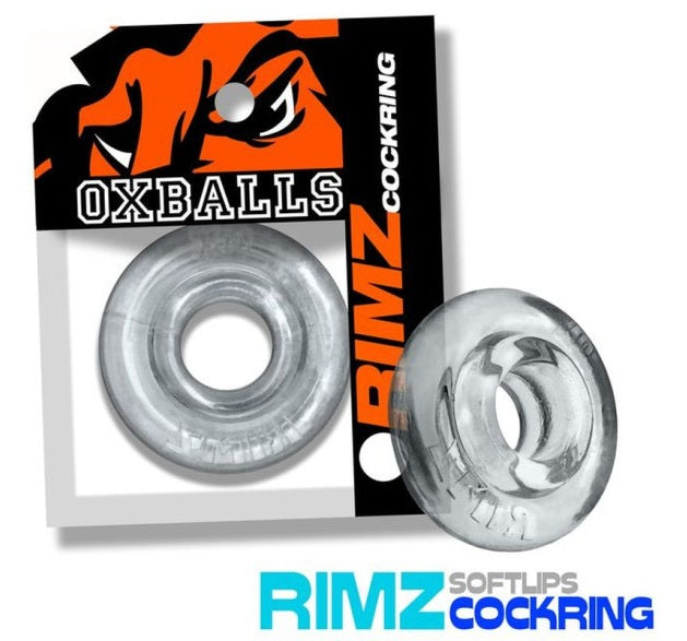 OxBalls Rimz Cock Ring Clear