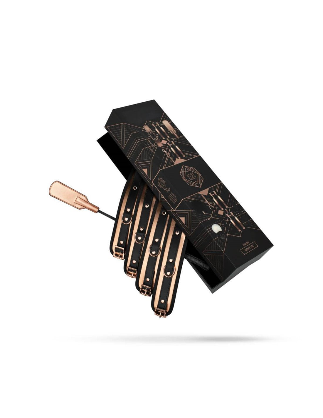 EDC | Rosy Gold - Nouveau Sylish Bondage Kit BDSM - 9 Piece Set Kit