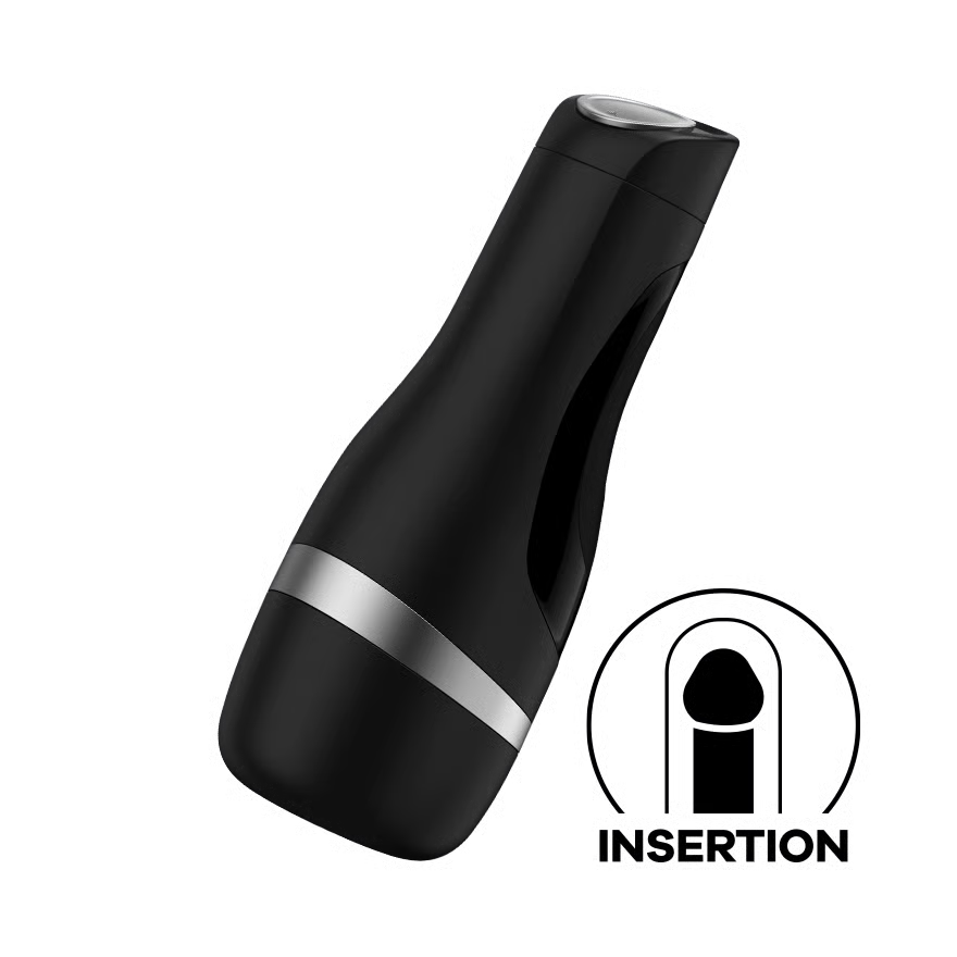 Satisfyer Men Classic Silver Premium Male Masturbator