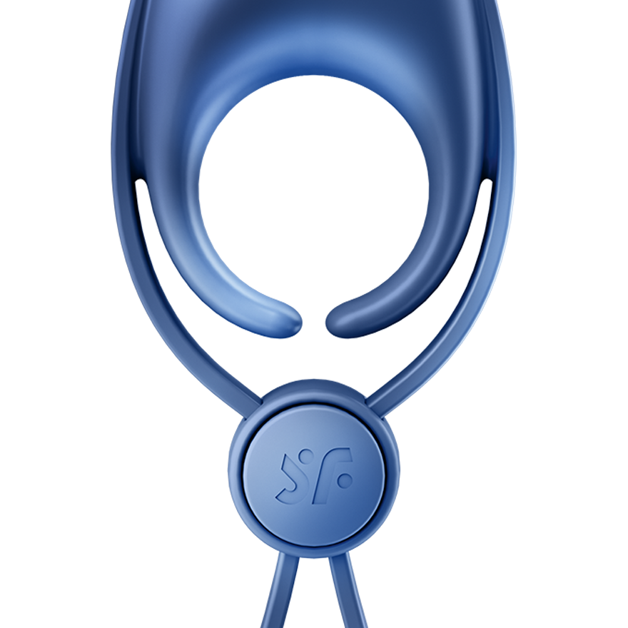 Satisfyer Sniper - Blue Vibrating Adjustable Lasso Cock Ring