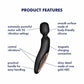 Satisfyer Wand-erland 50 Mode Black Bodywand Massager Vibrator