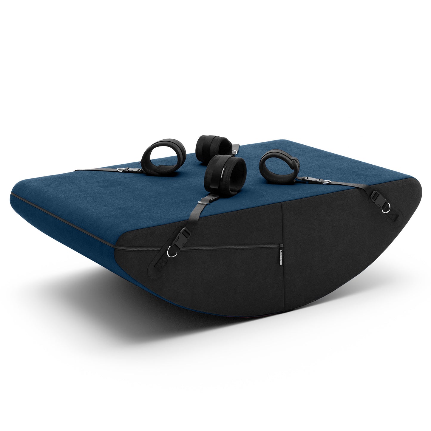 Liberator Scoop Valkyrie Edition with MicroLoop & Cuffs Ink Blue - BDSM Furniture
