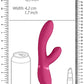 Shots Toys | VIVE Kyra Pulse Clitoral Rabbit Vibrator USB Rechargeable Pink