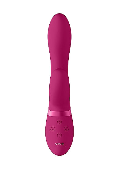Shots Toys | VIVE Kyra Pulse Clitoral Rabbit Vibrator USB Rechargeable Pink