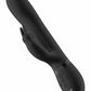 Shots Toys | VIVE Amoris 23cm USB Rechargeable Beads Rabbit Vibrator Black