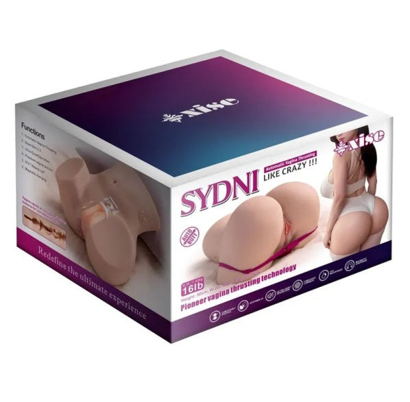 Daytona Dolls Sydni 7.5kg USB Auto Thrusting Pussy and Ass Masturbator