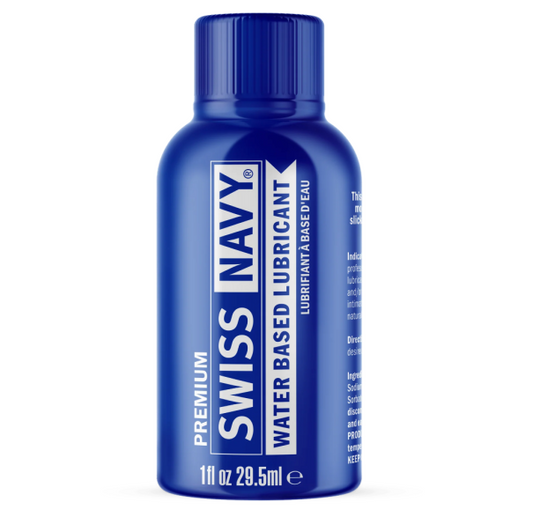 Swiss Navy Water Based Lubricant 1oz/29ml