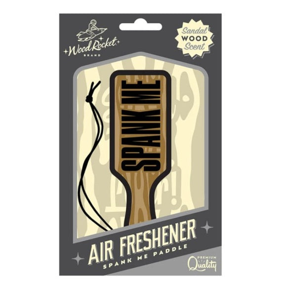 Wood Rocket Spank Me Paddle Air Freshener