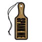 Wood Rocket Spank Me Paddle Air Freshener