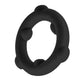 OxBalls Spinner Silicone Ring Black