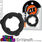OxBalls Spinner Silicone Ring Black