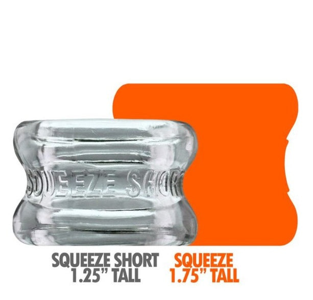 OxBalls Squeeze Short Ballstretcher Clear