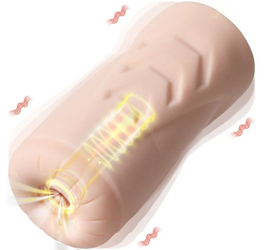 Xise Suctroker Dual Density Vibrating Sucking Vaginal Masturbator V1