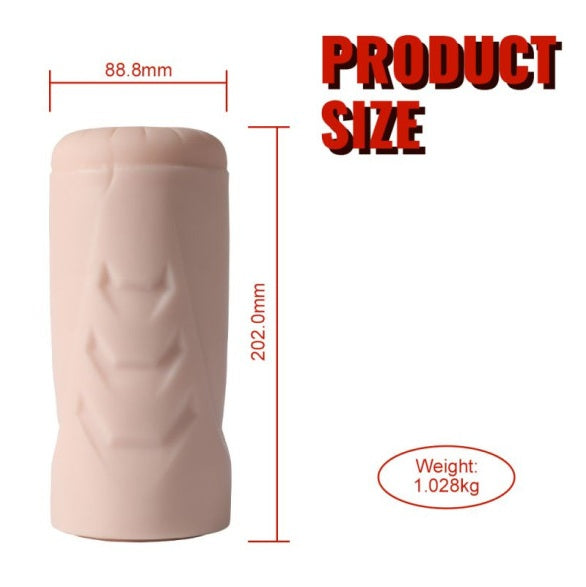 Xise Suctroker Dual Density Vibrating Sucking Vaginal Masturbator V1