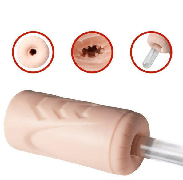 Xise Suctroker Dual Density Vibrating Sucking Vaginal Masturbator V1