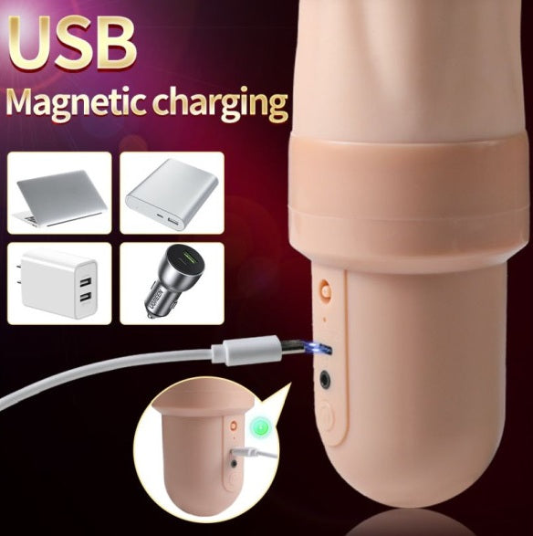 Xise Suctroker Dual Density Vibrating Sucking Vaginal Masturbator V3