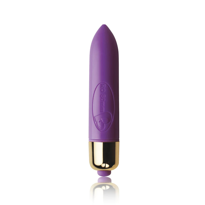 Rocks Off Petite Sensations Bubbles Vibrating Anal Butt Plug Purple