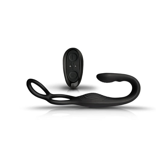 Rocks Off The Vibe Cock Ring Balls and Anal Stimulator