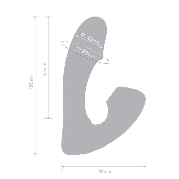 Electric EEL | Together Toy Internal Kisses Remote Controlled Vibrator