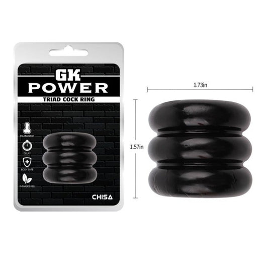 CHISA GK Power Triad Cock Ring