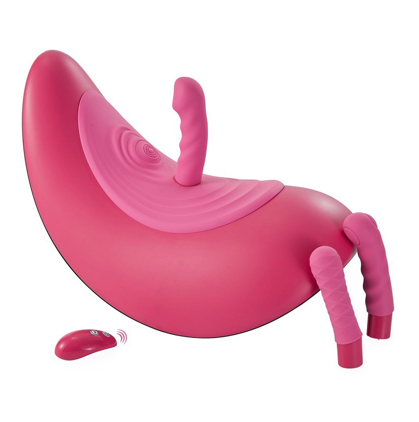 Vibepad Ride-On - Remote Control Hands Free Rocking Vibrating Pad