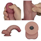 Lovetoy Vibrating Sliding Skin Pro II Silicone Dong Dildo 8" Remote