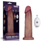 Lovetoy Vibrating Sliding Skin Pro II Silicone Dong Dildo 9" Remote
